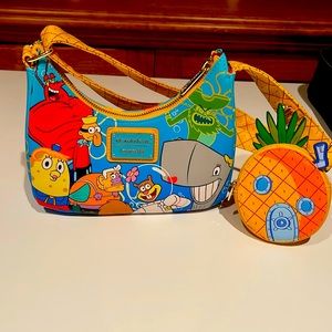 Lougefly Nickelodeon SpongeBob mini purse